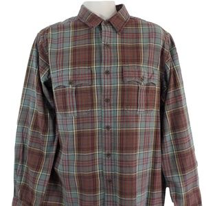 Ralph Lauren Button Down LS Shirt Plaid XL